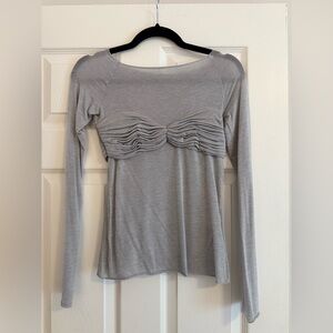 Orseund Iris La Sirena Top Grey NWT